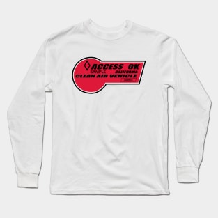 California HOV Red Long Sleeve T-Shirt